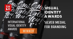 Silver medal at Visual Identity Awards
